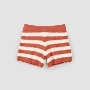 NEW MILES THE LABEL kids striped crochet shorts in multi